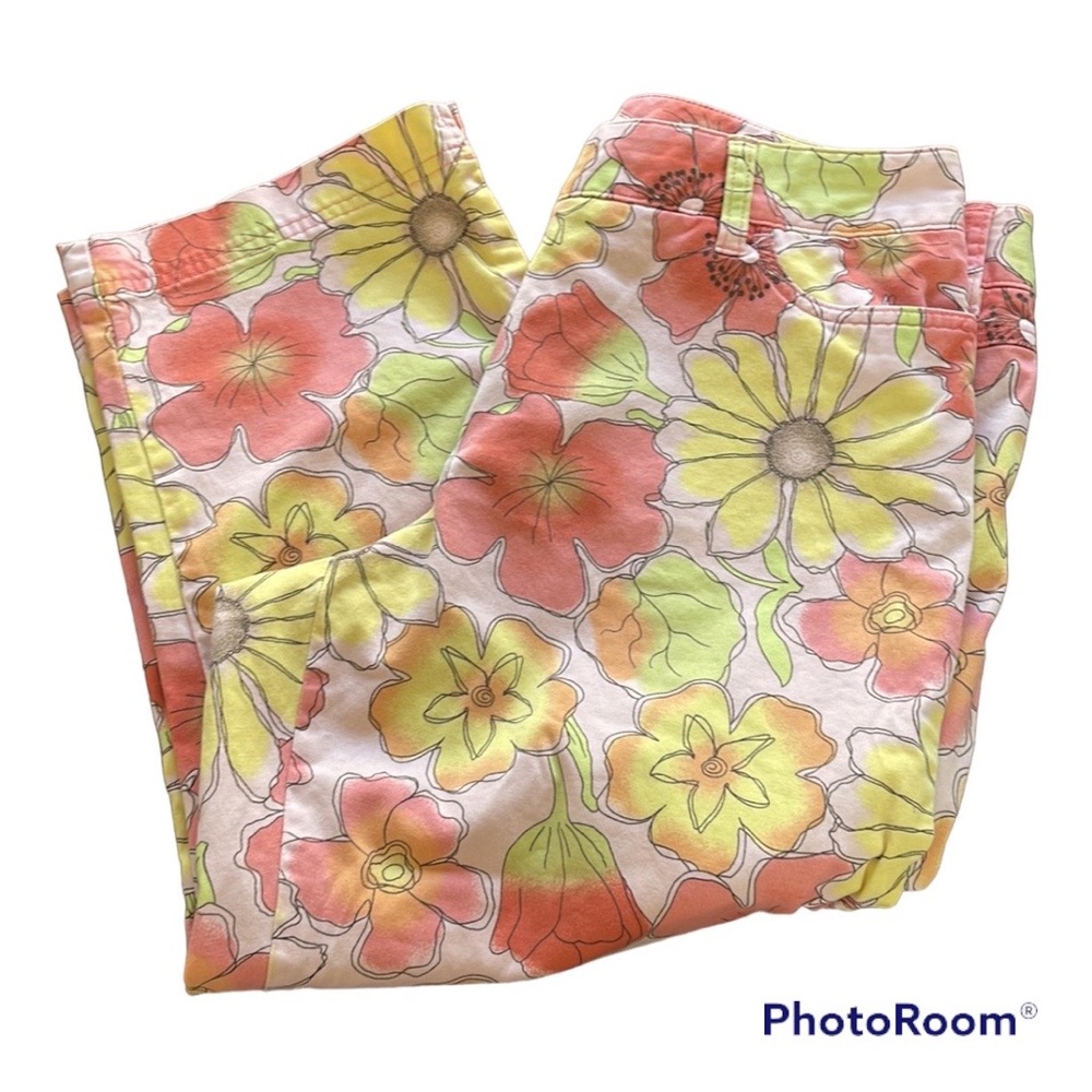 Covington Floral Capris